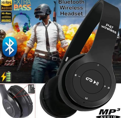 P47 Wireless Headphones For Gaming