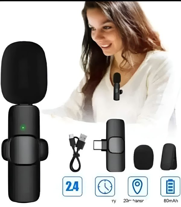 Deal pack of 2 - K8 Mic Collar Wireless Mic & M28 airbuds