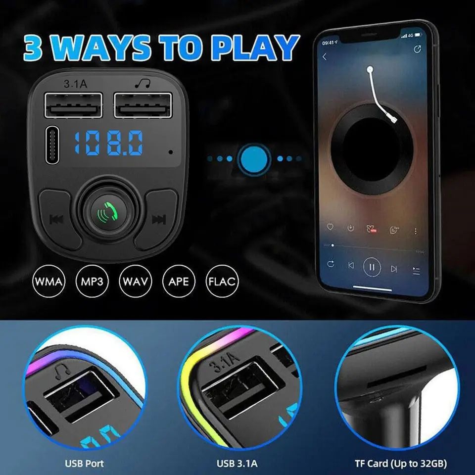 C1 - Car Mp3 Player, FM Transmitter, Modulator