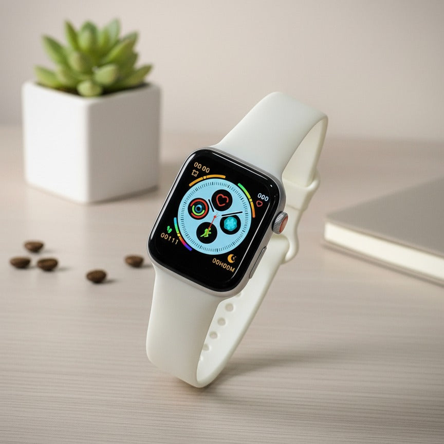 Smart Watch With Stylish Display Modern Design For Everyday Wear