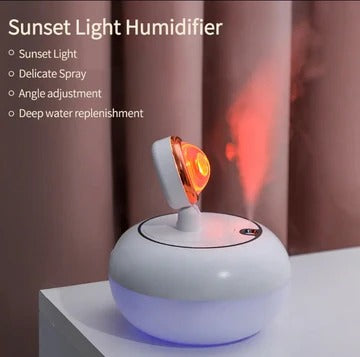 Sunset Night Light 2 In 1 And Air Humidifier For Bedroom